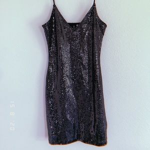 Sequin bodycon mini dress